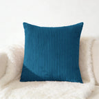 Corduroy Pillow Cover 40X40 45X45 50X50 30X50 CM Soft Plush Flannel Cushion Cover Fluffy Couch Pillow Case for Sofa Living Room