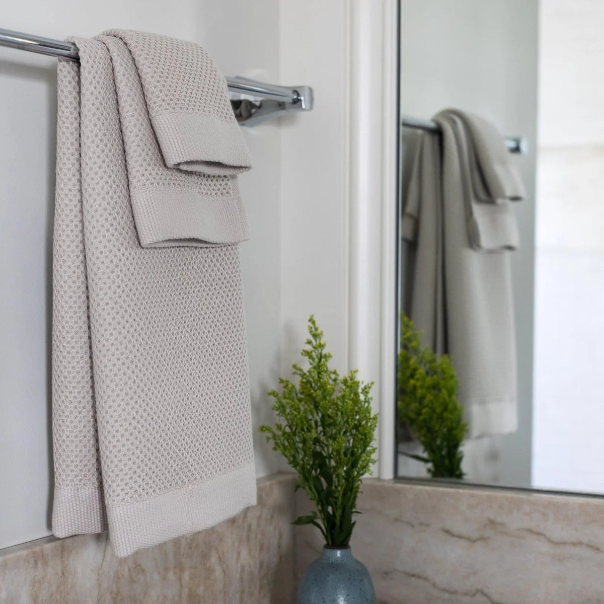 The Waffle Weave Towel