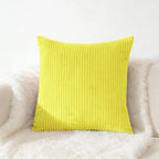 Corduroy Pillow Cover 40X40 45X45 50X50 30X50 CM Soft Plush Flannel Cushion Cover Fluffy Couch Pillow Case for Sofa Living Room