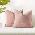 Decorative Pillow Covers Soft Chenille Couch Throw Pillow Cushion Covers with Elegant Design for Sofa Bedroom Living Room