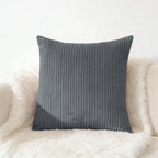 Corduroy Pillow Cover 40X40 45X45 50X50 30X50 CM Soft Plush Flannel Cushion Cover Fluffy Couch Pillow Case for Sofa Living Room
