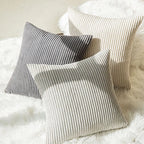 Corduroy Pillow Cover 40X40 45X45 50X50 30X50 CM Soft Plush Flannel Cushion Cover Fluffy Couch Pillow Case for Sofa Living Room