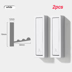2/1Pcs Folding Wall Hook Hidden Robe Towel Coat Hook Stainless Steel Hook for Home Kitchen Bathroom Matte Black Towel Hanger