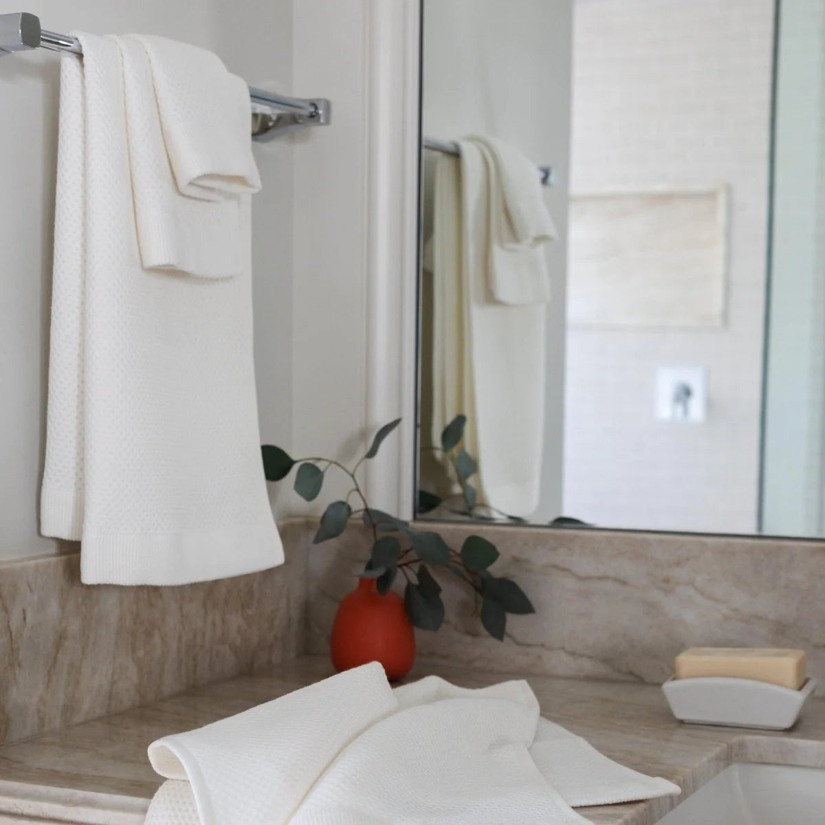 The Waffle Weave Towel