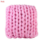Square Braid Pillow Floor Sofa Cushion Pillow Handmade Cushion Home Decor Pillow