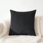 Corduroy Pillow Cover 40X40 45X45 50X50 30X50 CM Soft Plush Flannel Cushion Cover Fluffy Couch Pillow Case for Sofa Living Room
