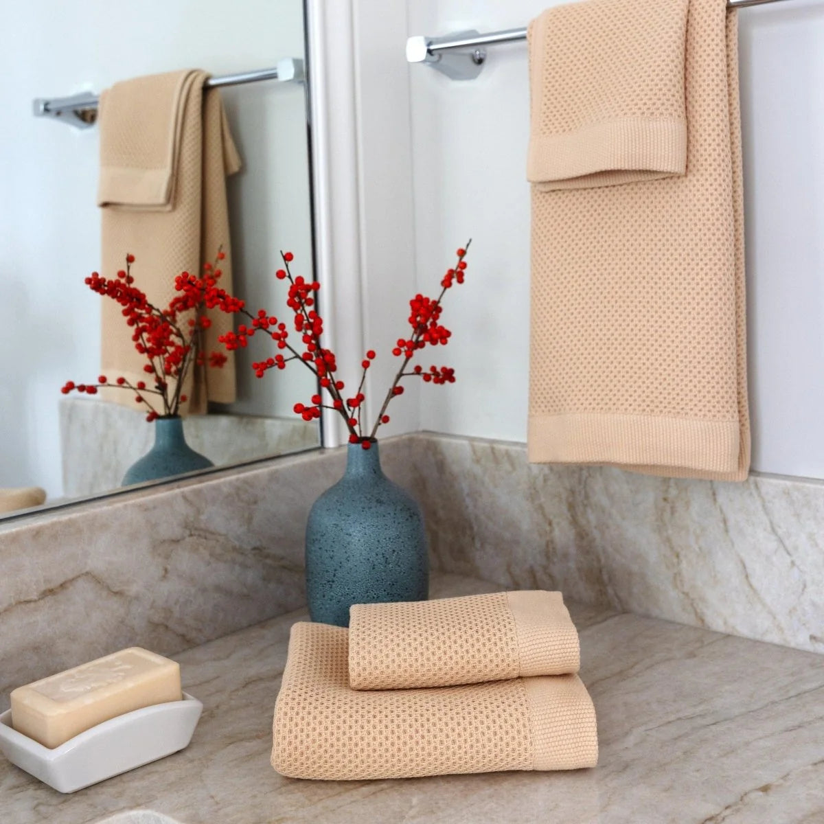 The Waffle Weave Towel