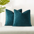 Decorative Pillow Covers Soft Chenille Couch Throw Pillow Cushion Covers with Elegant Design for Sofa Bedroom Living Room