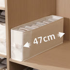 1Pc Clothes Storage Basket Sewing Home Folding Clothes Storage Box Underwear Socks Wardrobe Storage Box Wardrobe Organizer