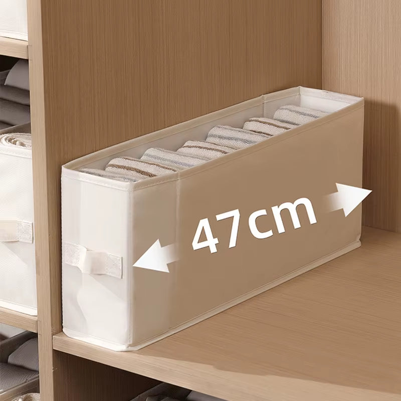 1Pc Clothes Storage Basket Sewing Home Folding Clothes Storage Box Underwear Socks Wardrobe Storage Box Wardrobe Organizer