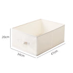 1Pc Clothes Storage Basket Sewing Home Folding Clothes Storage Box Underwear Socks Wardrobe Storage Box Wardrobe Organizer